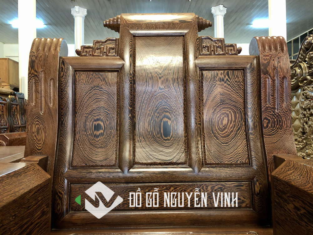 Bộ bàn ghế phòng khách minh hộp gỗ mun